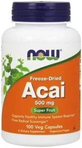 NOW Foods - Acai, 500mg - 100 vcaps