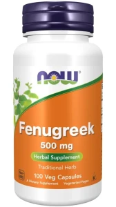 NOW Foods - Fenugreek, 500mg - 100 vcaps