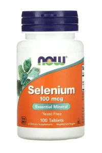 NOW Foods - Selenium, 100mcg - 100 tablets