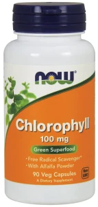 NOW Foods - Chlorophyll, 100mg - 90 vcaps