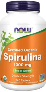 NOW Foods - Spirulina, 1000mg - 240 tablets