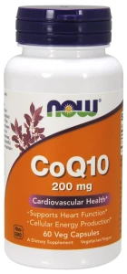NOW Foods - CoQ10, 200mg - 60 vcaps