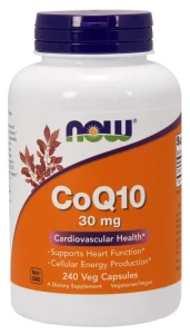 NOW Foods - CoQ10, 30mg - 240 vcaps