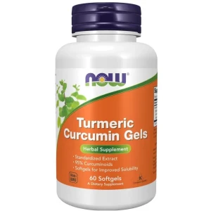 NOW Foods - Turmeric Curcumin - 60 softgels