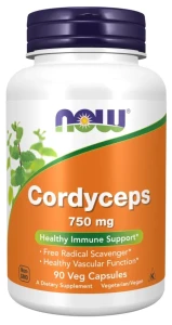 NOW Foods - Cordyceps, 750mg - 90 vcaps