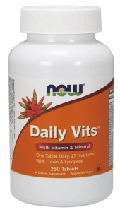 NOW Foods - Daily Vits - 250 tablets