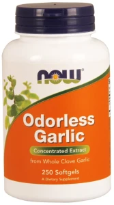 NOW Foods - Odorless Garlic - 250 softgels