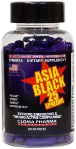Cloma Pharma Asia Black - 100 kaps.