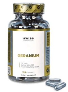 Swiss Pharmaceuticals Geranium 120 caps